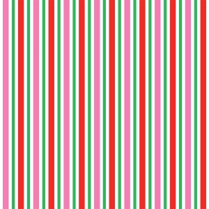 Greaseproof Paper - Sugar Rush Stripes, 25 pieces