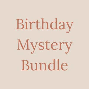 Birthday Mystery Bundle 4 - 3 x stamps 2 x cutters