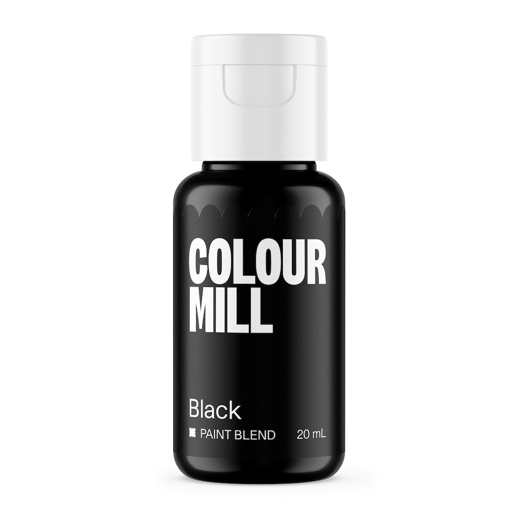 Black Matte Paint Blend Colour Mill 20ml
