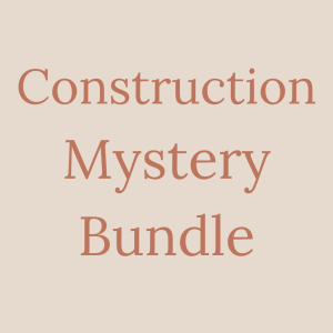 Construction Mystery Bundle 1 - 10 x stamps 6 x cutters