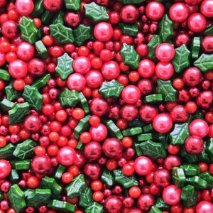 PICNART Holly Berry Sprinkle Blend, 60g