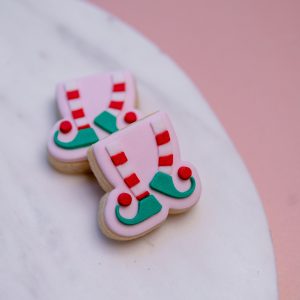 Micro Elf Legs Cookie Stamp and Cutter