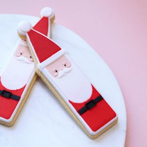 Tall Santa Cookie Stamp with Cutter