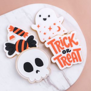 The Halloween Haul X4 Cookie Stamp with Cutters BUNDLE