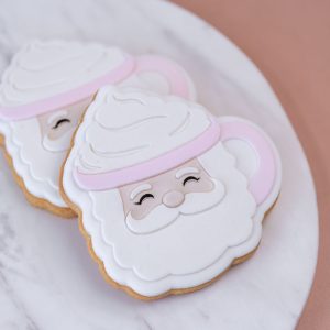 Santa Mug Cookie Stamp and Cutter
