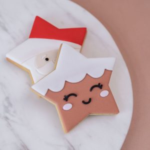 GINGEY Star Character Cookie Stamp and OPTIONAL Cutter