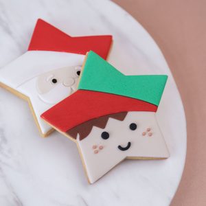 ELF Star Character Cookie Stamp and OPTIONAL Cutter
