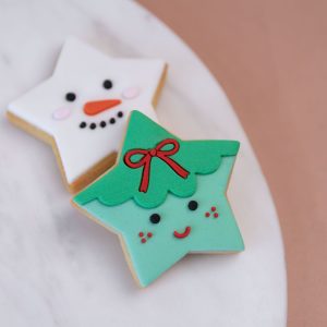 SPRUCE Mini Star Character Cookie Stamp and OPTIONAL Cutter