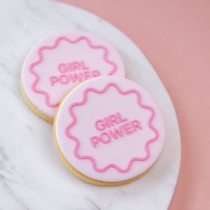 Girl Power Cookie Stamp
