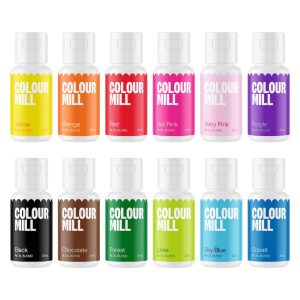 Colour Mill Oil Based Colouring 20ml 12 Pack Kickstarter