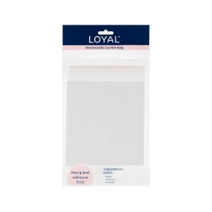 LOYAL Resealable Cookie Bag 150x200mm | 100 Pack