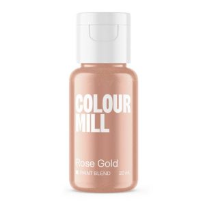 Rose Gold Metallic Paint Blend Colour Mill 20ml