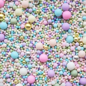 PICNART Fairytale Wonderland Deluxe Matte Pastel Pearls, Sprinkle Basics 120g