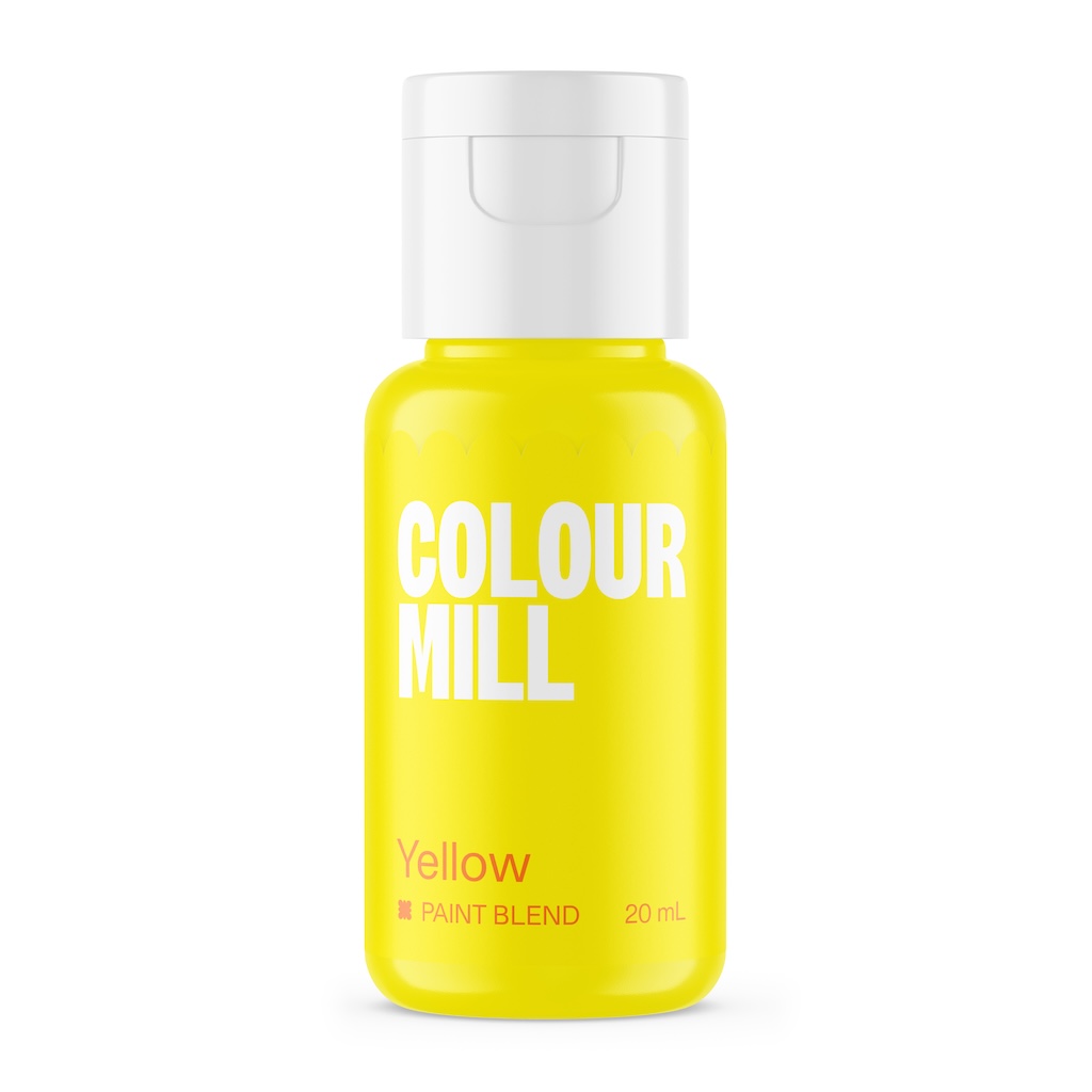 Yellow Matte Paint Blend Colour Mill 20ml