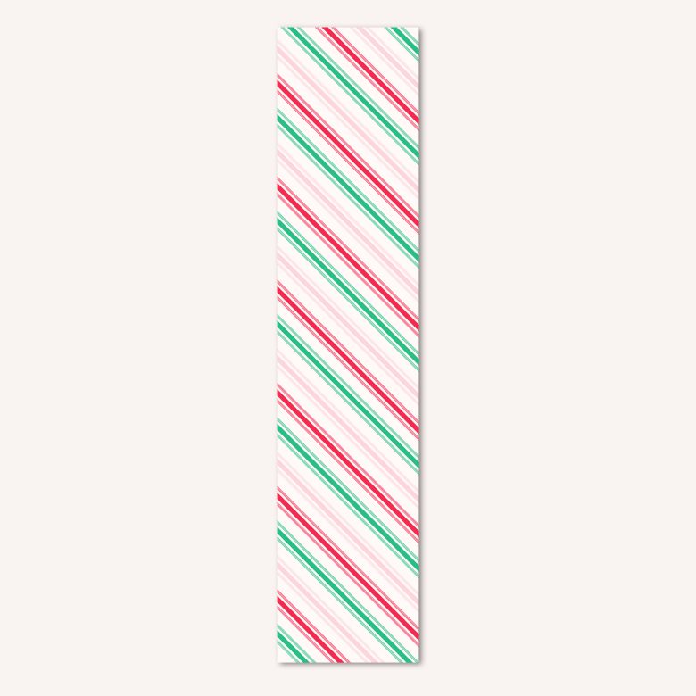 Long Stickers - Striped Candy Labels, 7 pieces - Lulu & Stone